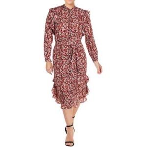 Lauren Ralph Lauren Vasha Black Floral MIDI, 16